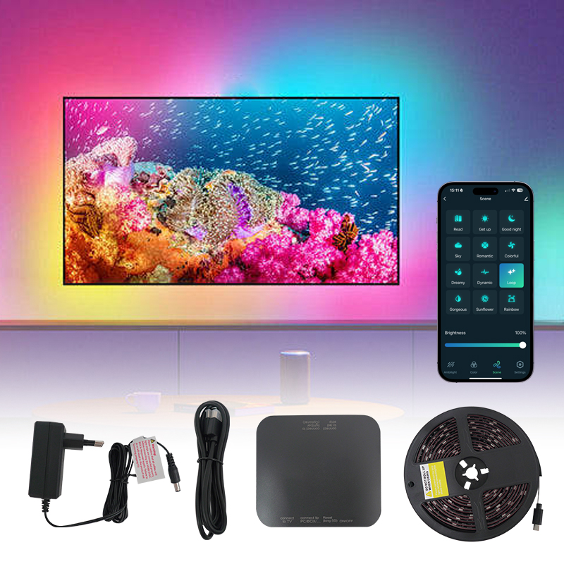 Battery Case Storage - STTL Smart Tuya TV LED 8.5m