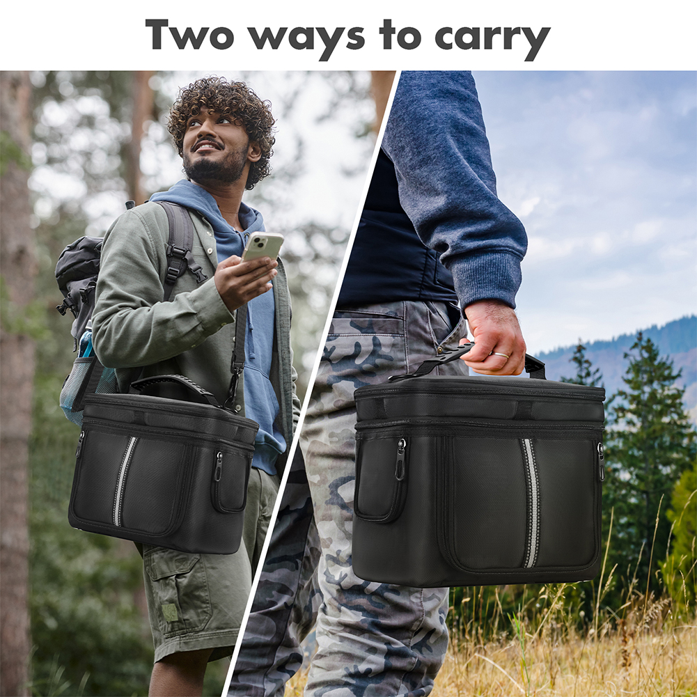Travel Carrying Case Waterproo - Battery Case Storage reseña y precio