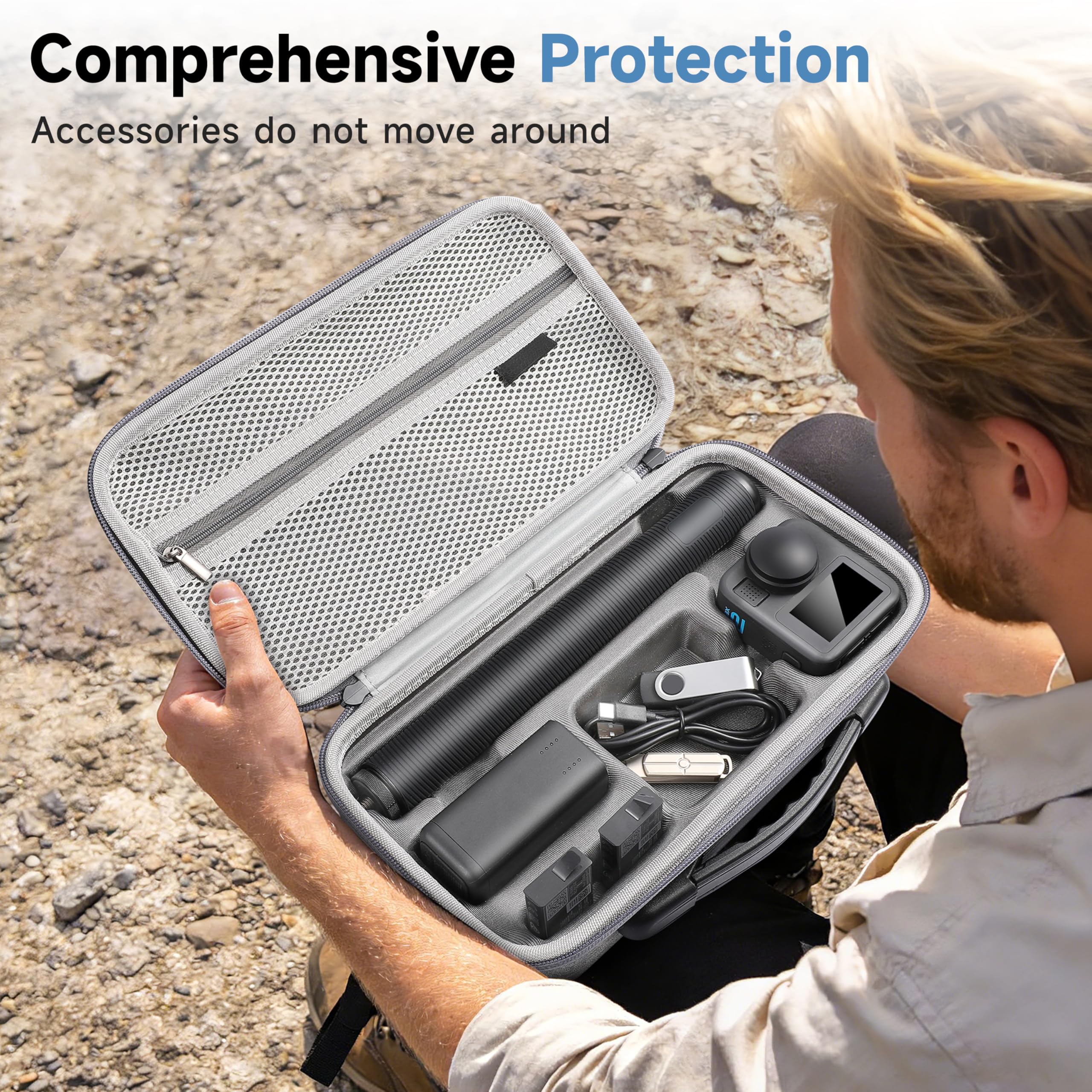 Carrying Case for Gopro Max 2  - Battery Case Storage reseña y precio