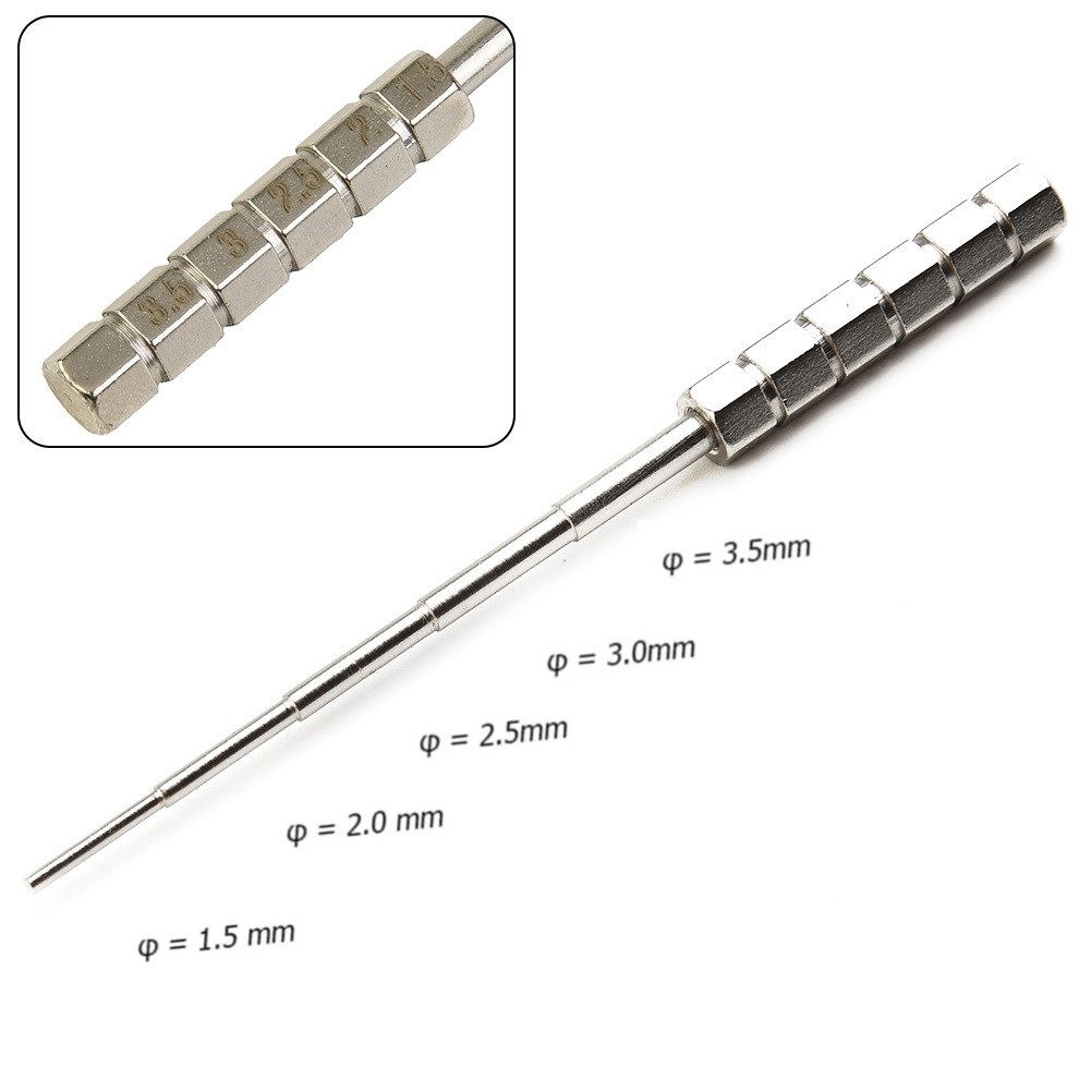 1pc 1.5/2/2.5/3/3.5mm Stainles - Coil Building Kit reseña y precio