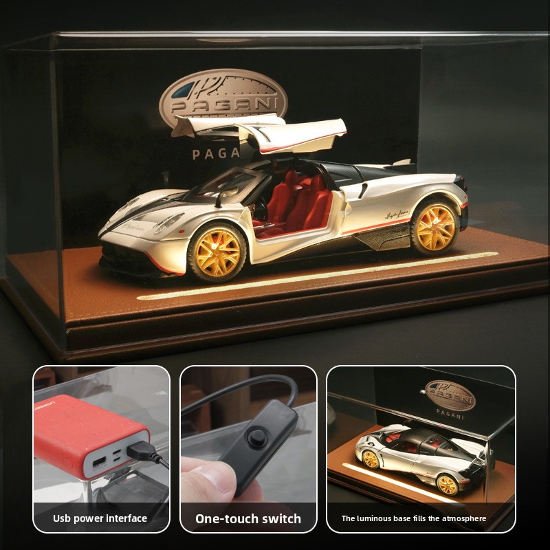 Acrylic Display Box with Light - Battery Case Storage reseña y precio