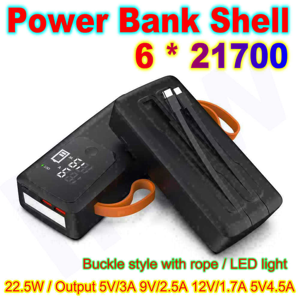 21700 Battery Power Bank Housi - Battery Case Storage reseña y precio