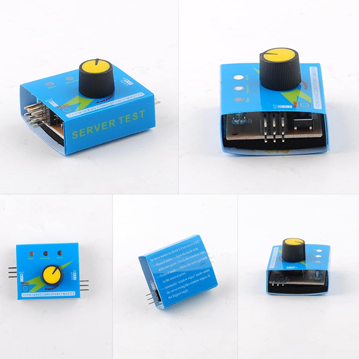 3CH Digital Servo Tester ESC S - Battery Case Storage reseña y precio