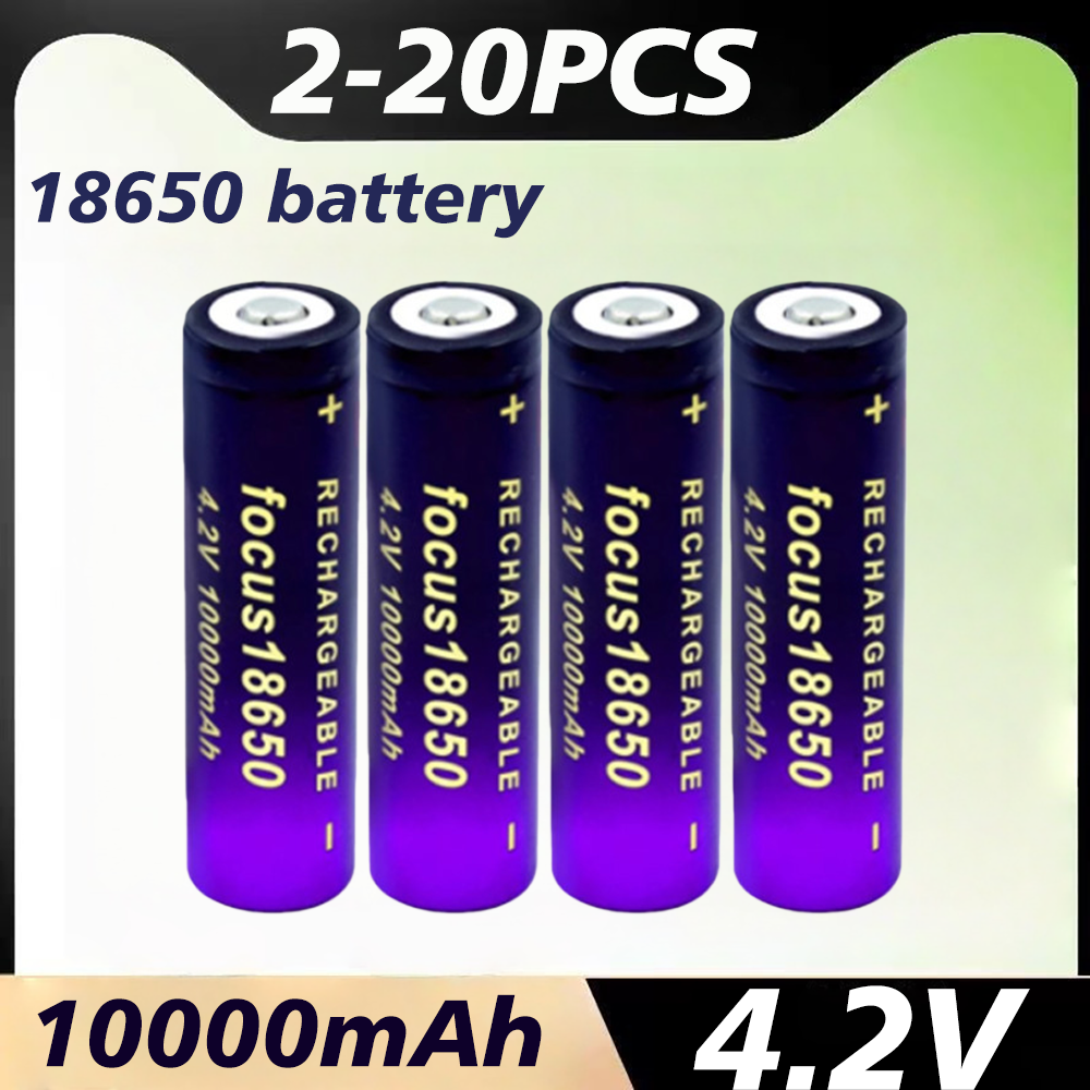 2-20PCS 18650 Lithium Ion Batt - Vape Battery 18650 reseña y precio
