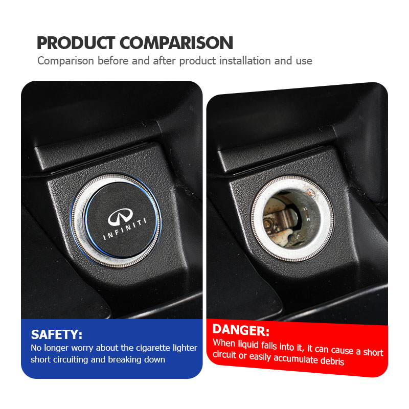 Metal Car Cigarette Lighter Co - Vape Decoration reseña y precio