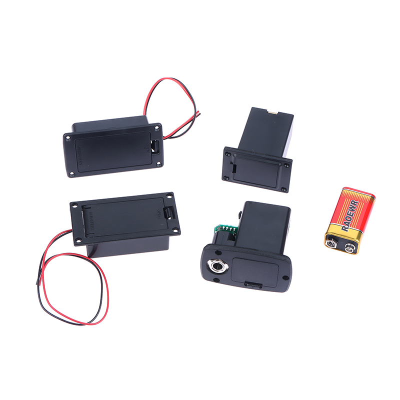 9V Battery Case Holder Battery - Battery Case Storage reseña y precio