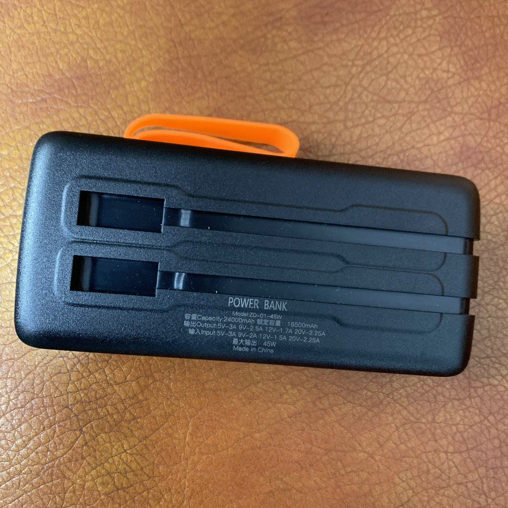 45W Power Bank Case For Macboo - Battery Case Storage reseña y precio