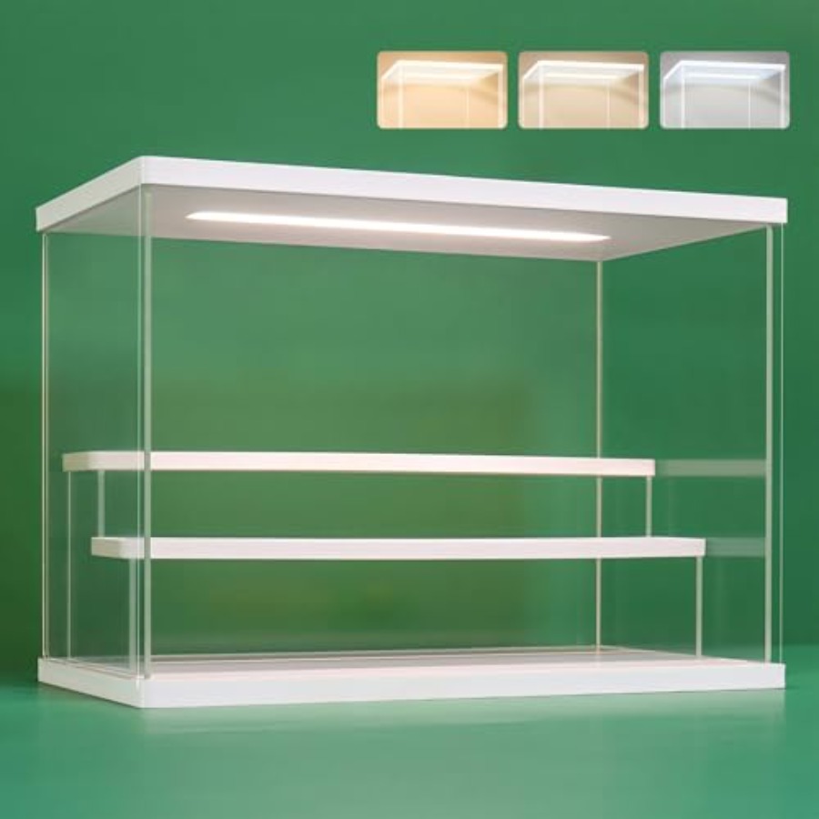 Clear Acrylic Display Case Sta - Battery Case Storage reseña y precio