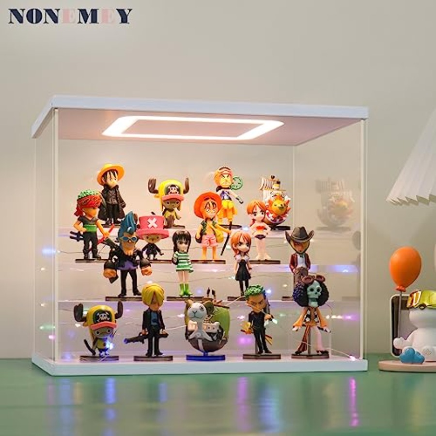 Clear Acrylic Display Case Sta - Battery Case Storage reseña y precio