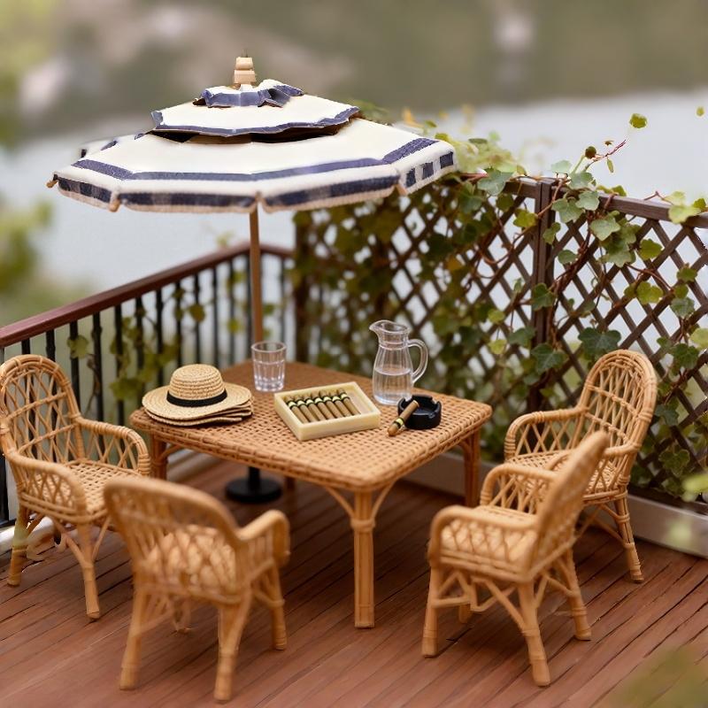 1:12 Mini Dollhouse Cigar Asht - Vape Decoration reseña y precio