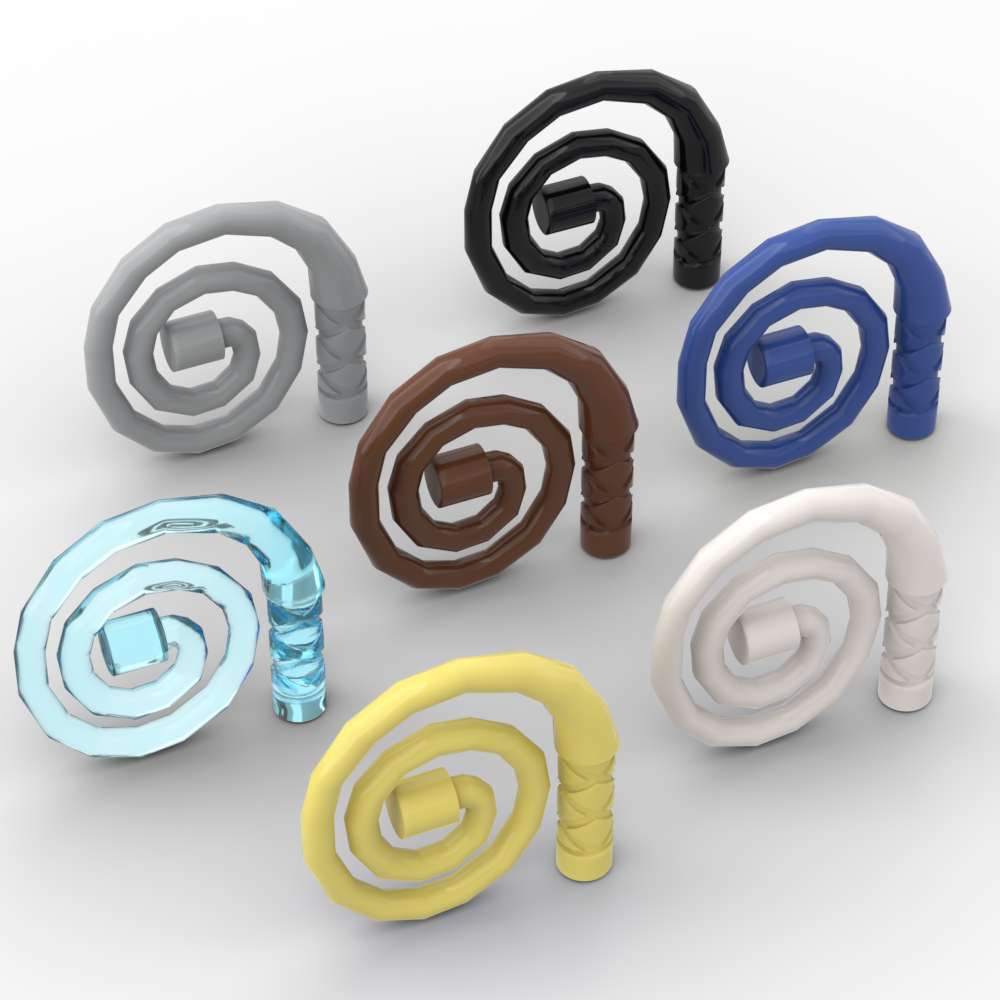 MOC 10PCS Part Bricks 61975 Wh - Coil Building Kit reseña y precio