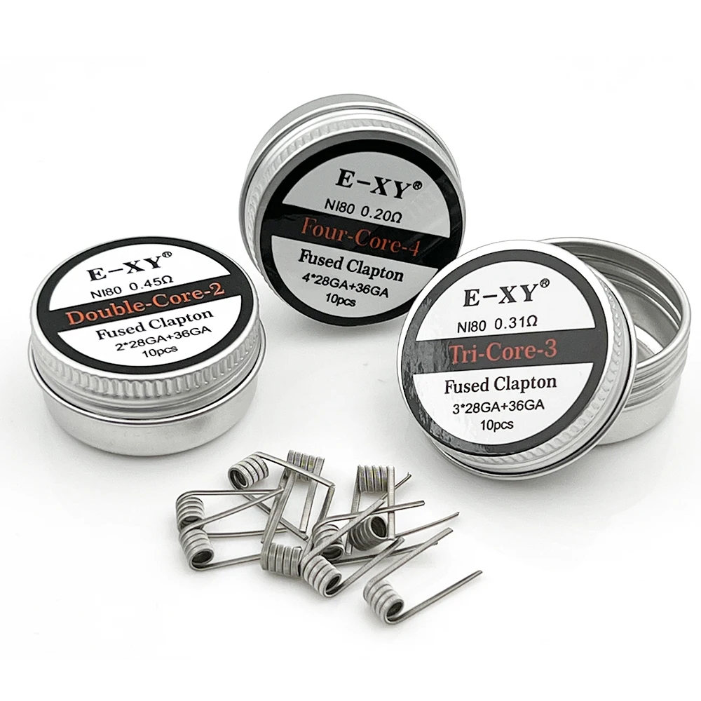 10pcs/box Ni80 Prebuilt Coil F - Coil Building Kit reseña y precio