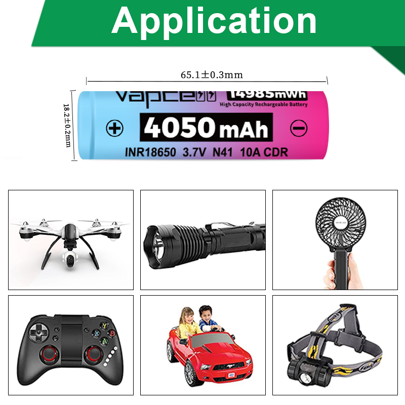 New Rainbow 18650 Battery Vapc - Vape Battery 18650 reseña y precio